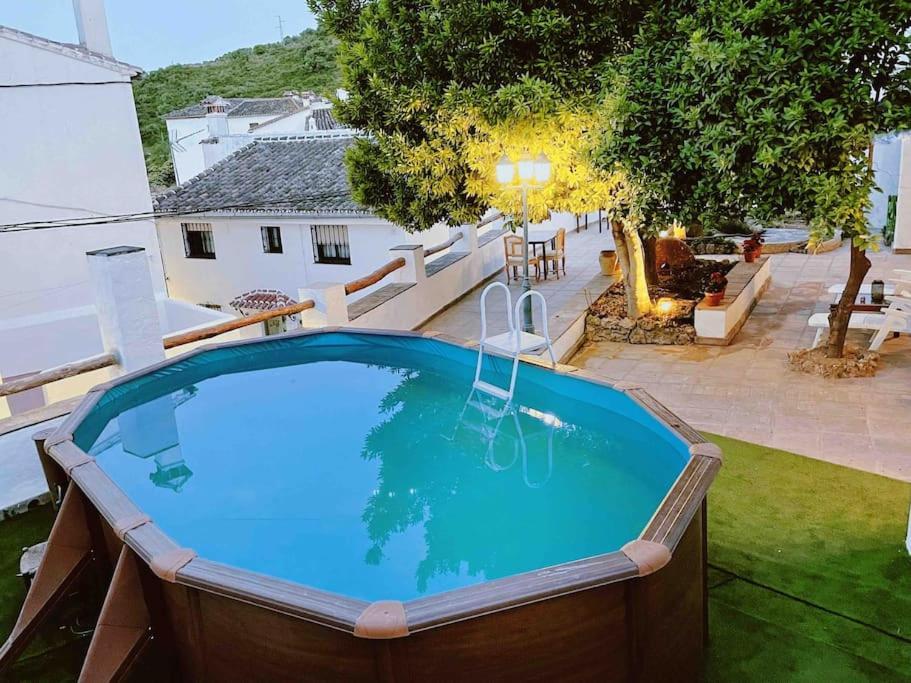 La Palmera. Casa Rural Con Piscina Privada. Benadalid المظهر الخارجي الصورة