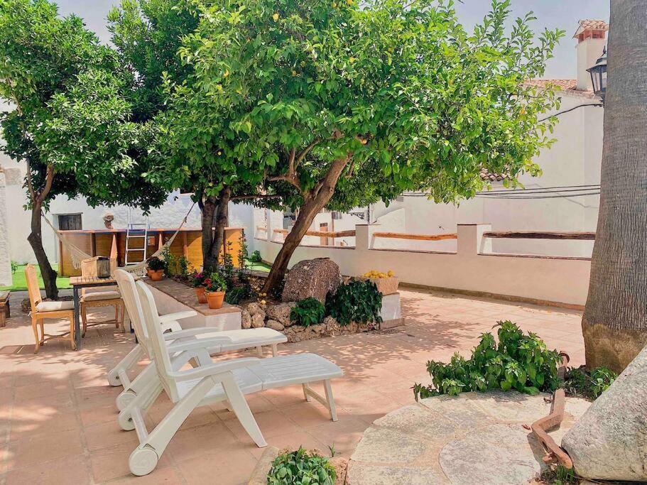 La Palmera. Casa Rural Con Piscina Privada. Benadalid المظهر الخارجي الصورة