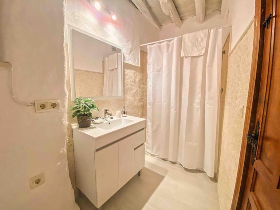 La Palmera. Casa Rural Con Piscina Privada. Benadalid المظهر الخارجي الصورة